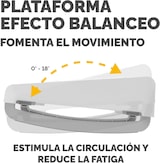 thumbnail of Fellowes Reposapiés 100% reciclable Breyta™, diseño compacto y portátil,  ajustable en altura, blanco