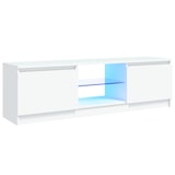 thumbnail of vidaXL TV-Schrank mit LED-Leuchten Weiß 120x30x35,5 cm
