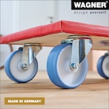 thumbnail of WAGNER Transporthilfe ANTI-RUTSCH - 57,5 x 30 x 14 cm, Bespannung&Rollen ultrasoft Ø 100 mm, Tragkraft 400 kg - 20139601