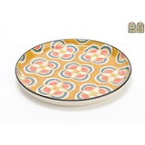 thumbnail of Assiette dessert  Imany jaune 21 cm - 5 dont 1 offerte x6 -  Rond Grès Amadeus 21.00x21.00 cm