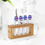 thumbnail of Eckiger Zahnputzbecherhalter ohne Bohren Zahnbürstenhalter Holz Zahnbürsten Halter Zahnbürstenhalter elektrische Zahnbürste Toothbrush Holder