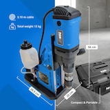 thumbnail of MSW - Magneetboormachine - met vacuüm - 1550 W - 870 tpm - boordiameter max. 35 mm