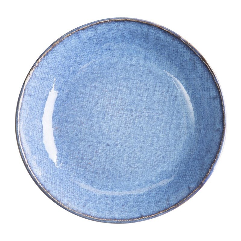 Olympia Denim Blue Coupe Shells 220mm (verpakking van 6)