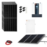thumbnail of Paneles solares 560W Kit Solar Aislada 5000W con Batería de 5,12kW