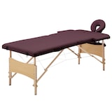 thumbnail of Helloshop26 - Lettino da massaggio pieghevole 2 sezioni legno viola vino 02_0001819