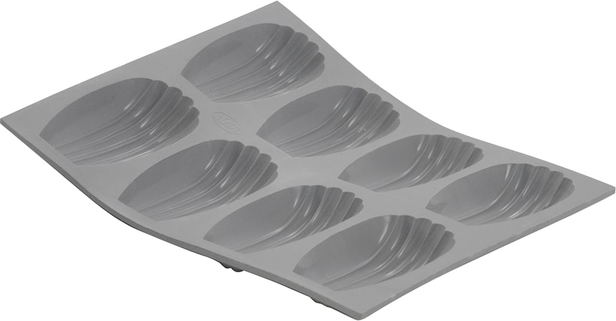 DE BUYER Mini Madeleine Silikonform Rechteck 21 x 17.5 cm x 8