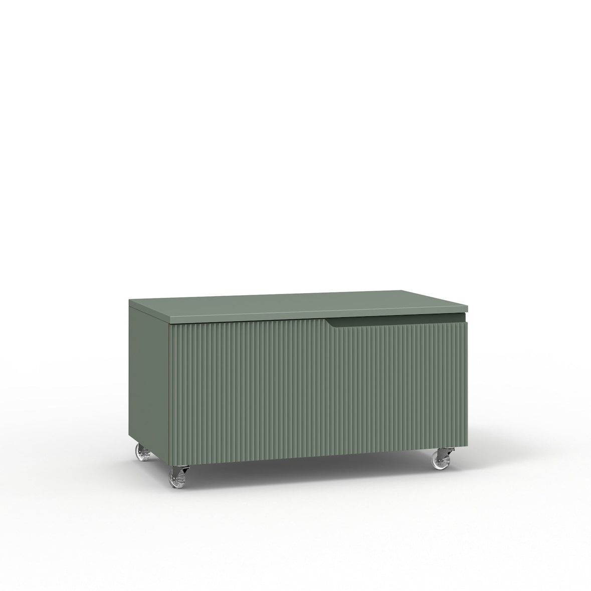 AQA Design Cassettiera in MDF VENERE verde salvia cm. L.80 P.45 H.42 MPVE081HR-SAL