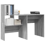 thumbnail of vidaXL Schreibtisch Graues Sonoma 131,5 x 50 x 106,5 cm Holzwerkstoff
