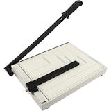 thumbnail of Cortador de Papel A4 Guillotina Profesional para Papelería, Oficina, Estudio, Escuela, Capacidad 12 Hojas con Regla Guía