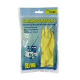 thumbnail of Gummihandschuhe Latex Haushaltshandschuhe, gelb Gr. M