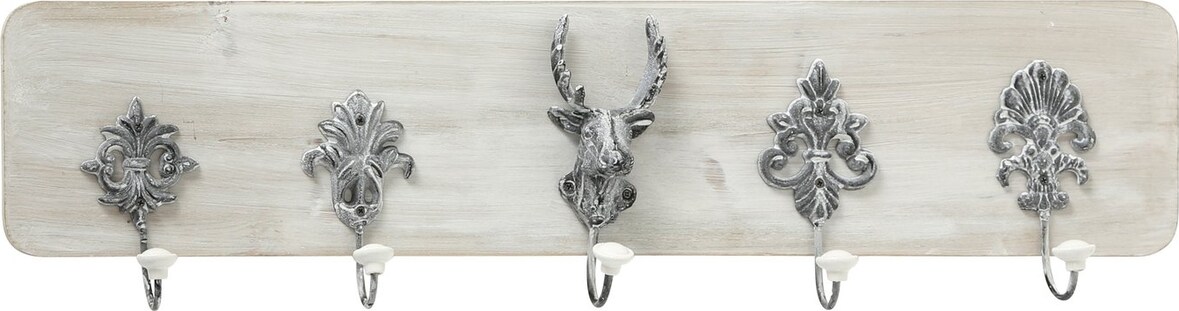 Garderobe Cervo Hirsch Tanne mehrfarbig L.80 cm