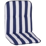 thumbnail of Paspelauflage Niedriglehner Elista weiß / blau / gestreift