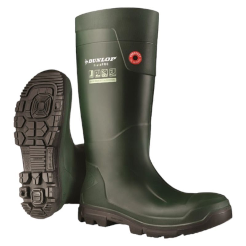 Coverguard - Bottes de sécurité en PU vert PUROFORT PRO S5 Vert Taille 39