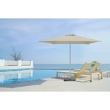 thumbnail of METRO PROFESSIONAL Parasol Push-up, aluminium / polyester, 2 x 2 m, avec traitement Teflon, protection UV50+, hydrofuge, humus/ gris