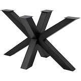 thumbnail of Pieds de table Harlan Noir aspect industriel/120x68x71 cm