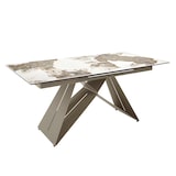 thumbnail of Angel Cerdá Mesa comedor extensible rectangular mármol porcelánico 1114C 180/240 x 90 x 76