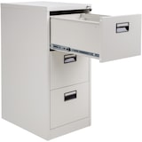 thumbnail of tectake Archivador con 3 cajones 62,4x46x102,8cm  gris - 402487