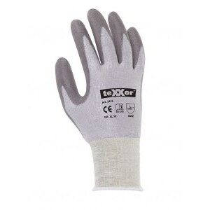 Schnittschutz-Strickhandschuhe, Kat. 2, `POLYURETHAN-BESCHICHTUNG` Schnittschutzklasse 3 - Größe 11 (XXL)