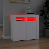 thumbnail of vidaXL Sideboard mit LED-Leuchten Weiß 80x35x75 cm