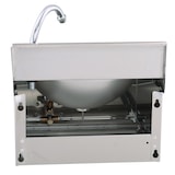 thumbnail of Handwaschbecken eckige Form BxT 40x40cm, zeitgesteuert