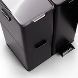 thumbnail of Tiyo 3-in-1 Mülleimer 60 L entnehmbare Eimer Soft-Close Schwarz