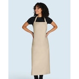 thumbnail of PARIS - Recycled Bib Apron: One Size / White