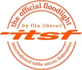 Ein Logo für die internationale Tischfußballföderation.
