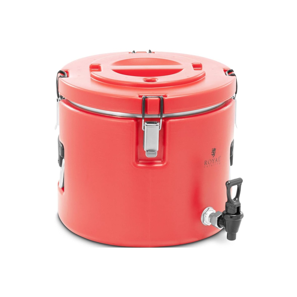 Royal Catering Contenedor isotérmico - 15 L - Grifo de vaciado -