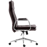 thumbnail of Sedia da Ufficio Sotira in Vera Pelle marrone