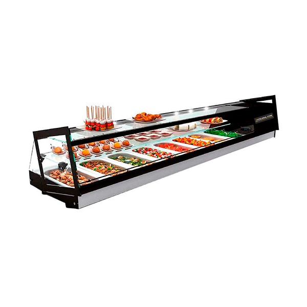 Vitrina refrigerada tapas bandejas 6 OTPR-6 Osteleria