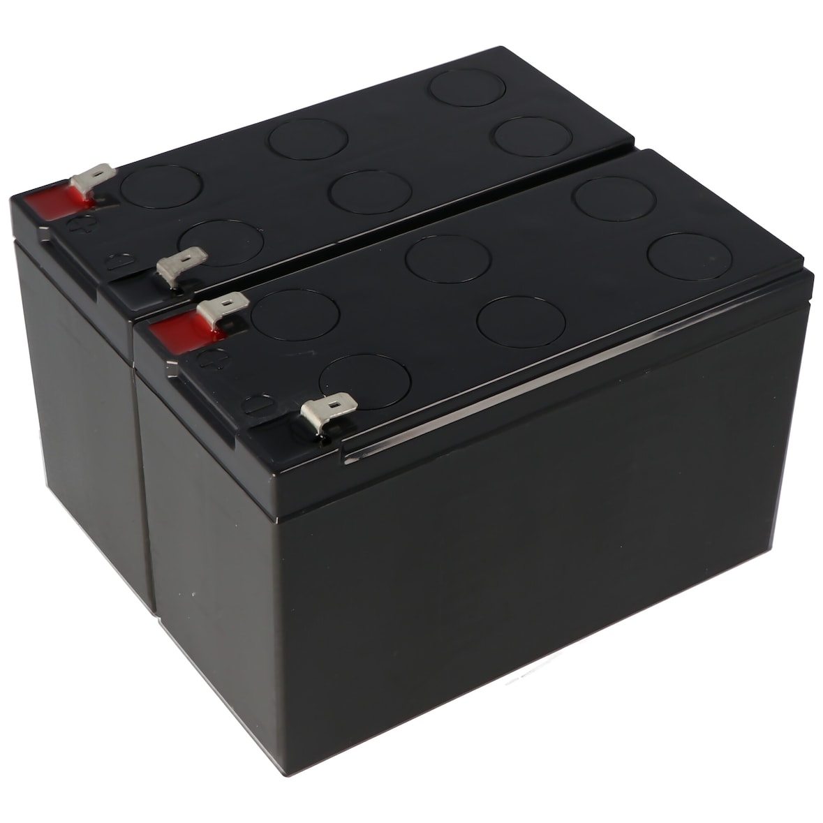 Akku passend für den APC AkkuPack APC-RBC22 zum Selbsteinbau 2x CSB-GP1272F2 12 Volt AGM Bleiakku 7,2Ah, 151x65x100mm 6,3mm