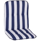 thumbnail of Paspelauflage Niedriglehner Elista weiß / blau / gestreift