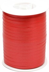 thumbnail of 500m Geschenkband Ringelband 5mm - wasserfestes Kunststoff Dekoband Schleifenband Polyband Luftballonband zum Anbinden von Luftballons Basteln Rot