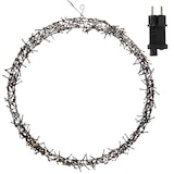 thumbnail of ECD Germany Lichterkranz Ø 58 cm 500 LEDs Warmweiß, IP44, beleuchteter Türkranz & Fensterkranz, Weihnachtsdeko Innen/Außen, Weihnachtsbeleuchtung