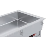 thumbnail of EURAST - Tanque quente banho-maria drop-in para 3 gn 1/1-150 - 1100x610x415 mm - 2400 W 230/1V - 11030HM8