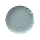 thumbnail of 250 Pappteller Kuchenteller Imbissteller rund Ø 32 cm aus Recyclingkarton, weiß