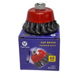thumbnail of Kegekbürsten 65mm gezopft Winkelschleifer 3x