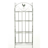 thumbnail of Standregal Mia aus Eisen 153 x 62 cm antik-grün