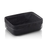 thumbnail of 6x Buffet Korb Metall eckig schwarz 27,5 x 20 x 8,5 cm