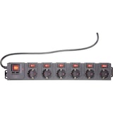 thumbnail of Renkforce RF-3313344 Überspannungsschutz-Steckdosenleiste Schwarz Schutzkontakt 1 St.