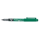 thumbnail of PILOT Stylo-feutre pointe en nylon largeur de trait 0,6 mm encre liquide Verte V-SIGN PEN