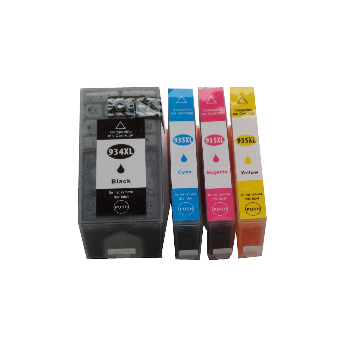 4x Tintenpatronen kompatibel f. HP OfficeJet 6815 ersetzt HP-934 / HP-935 XL Tintenpatronen