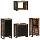 thumbnail of vidaXL Badezimmermöbel Set 4 pcs Mehrfarbig Massives recyceltes Holz