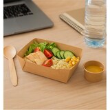 thumbnail of MONOUSO - Envase Rectangular Deli2Go Kraft 250ml 10,8x8,2x5cm (100 Uds)