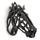 thumbnail of Tête de cheval mural Colorado -  Noir Autre forme Résine Amadeus 14.50x37.00 cm