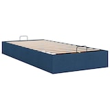 thumbnail of vidaXL Ottoman-Bett ohne Matratze Blau 90x190 cm Stoff