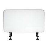 thumbnail of Tisch-Whiteboard HWC-G74, Büro-Sichtschutz Trennwand Schreibtisch Magnettafel Pinnwand, Stoff/Textil ~ 60x35cm grau