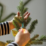 thumbnail of LED Baummantel Draht Lichterkette Baumbeleuchtung 16 Stränge 672LED 2,1m Timer