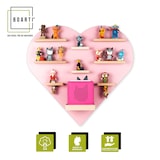 thumbnail of VCM Wandregal BOARTI Regal Rosa H. 51 x B. 54 x T. 19 cm