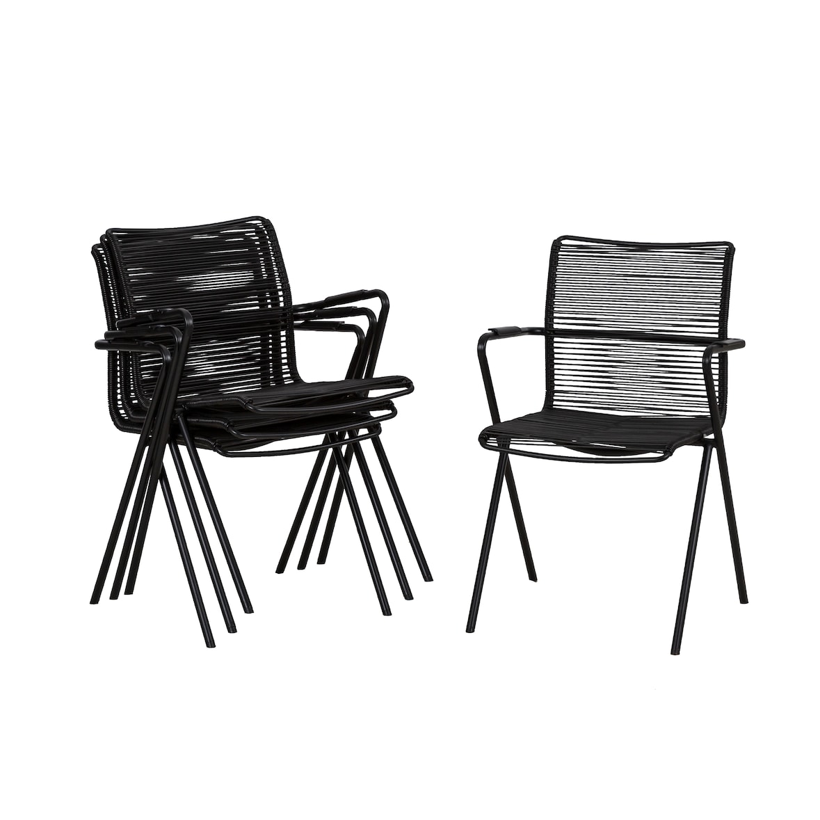 acamp 4x Stapelstuhl Alpha rope